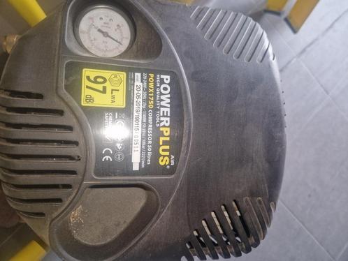 Compressor, Doe-het-zelf en Bouw, Compressors, Zo goed als nieuw, 10 bar of meer, 25 tot 100 liter, 200 tot 400 liter/min, Geluidgedempt
