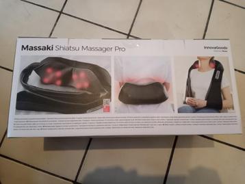 NIEUW Massaki Shiatsu Massage Pro - €35 - GRATIS VERZENDING beschikbaar voor biedingen