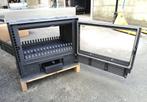 Tunnelhaard / Doorkijkhaard van Flam type MT 72/56 met BBQ, Ophalen of Verzenden, Gebruikt, Inzethaard, Houthaard
