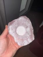 Photophore en quartz rose., Enlèvement ou Envoi