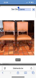 eetkamerstoelen gerestaureerd jaren 1920 De Coene, Ophalen