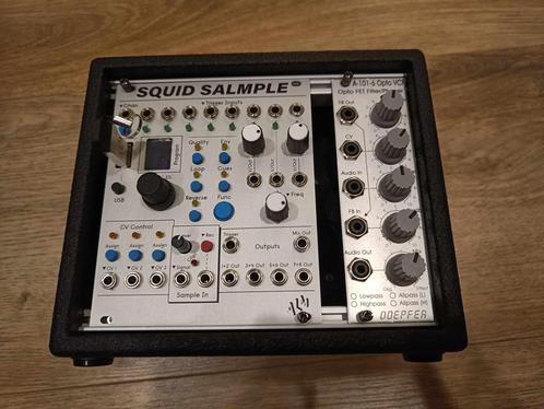 ALM Busy Circuits Squid Salmple + Doepfer A-101-6 OPTO VCF, Musique & Instruments, Synthétiseurs, Comme neuf, Enlèvement ou Envoi