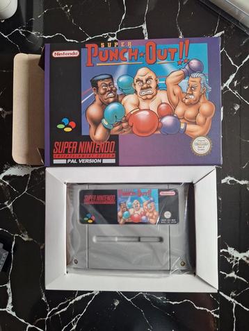 Jeux Super Nintendo en boîte ! Super Punch Out ! 