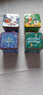 Nieuwe  4 blikken kerstdoosjes, Ophalen, Nieuw