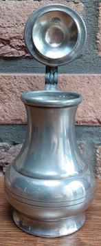 Tinnen kannetje met deksel - Peltro Puro - 95% Tin - € 9, Ophalen of Verzenden