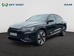 Audi Q8 e-tron Sportback Q8 Sportback e-Tron 89 kWh 50 Quatt, Auto's, Audi, Automaat, Q8, Zwart, Airbags