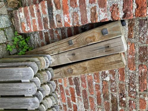 Tuinhekje, Tuin en Terras, Tuinhekken en Hekwerk, Zo goed als nieuw, Tuinhek, Hout, Ophalen