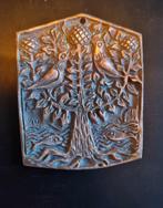 Heel mooie antiek coperen kunst "Levensboom"., Ophalen of Verzenden