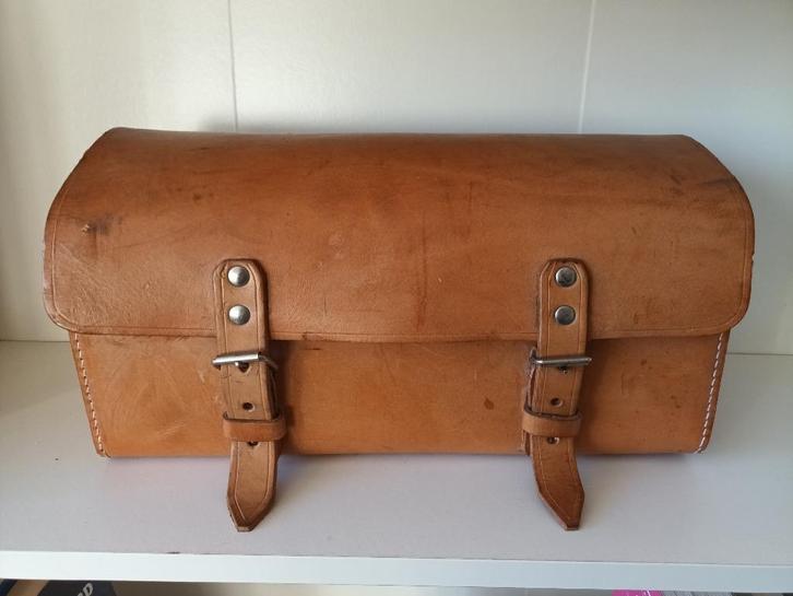 leren gereedschapstas, Doe-het-zelf en Bouw, Gereedschapskisten, Gebruikt, Ophalen of Verzenden