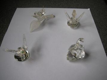 Grande collection de sculptures en verre