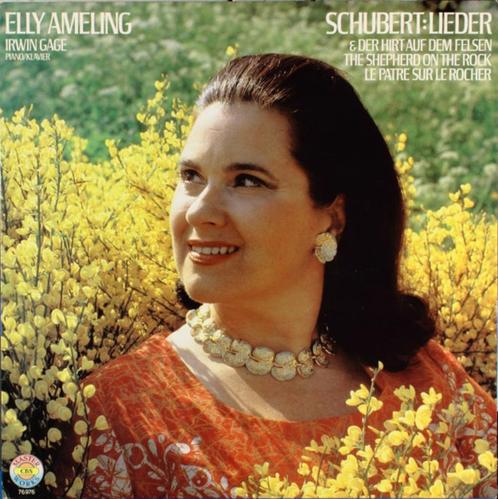 Elly AMELING & Irwin GAGE - Lieder & Der Hirt Auf Dem Felsen, CD & DVD, Vinyles | Classique, Comme neuf, Romantique, Chant, 12 pouces