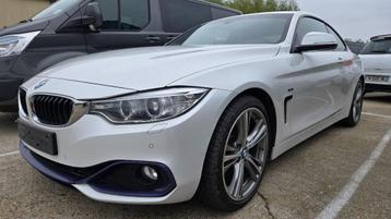 BMW 428 i COUPE SPORT LINE MET MOTOR SCHADE  beschikbaar voor biedingen