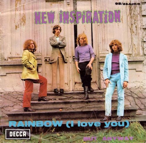 Rainbow (I love you)-New Inspiration, CD & DVD, Vinyles Singles, Comme neuf, Single, Pop, 7 pouces, Enlèvement ou Envoi