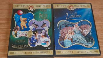 Dvd´s Shirley Temple ´s sprookjescollectie beschikbaar voor biedingen