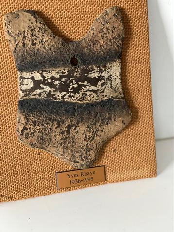 Kunstwerk yves  rahye - keramiek beschikbaar voor biedingen