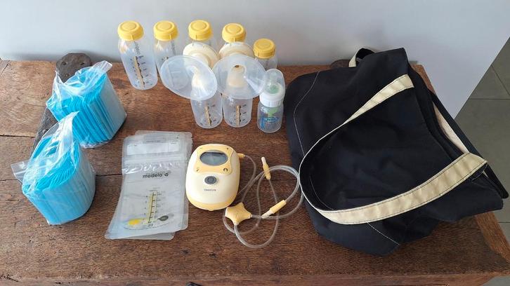 Medela freestyle dubbelzijdige borstkolf, Kinderen en Baby's, Babyvoeding en Toebehoren, Gebruikt, Borstkolf, Ophalen of Verzenden