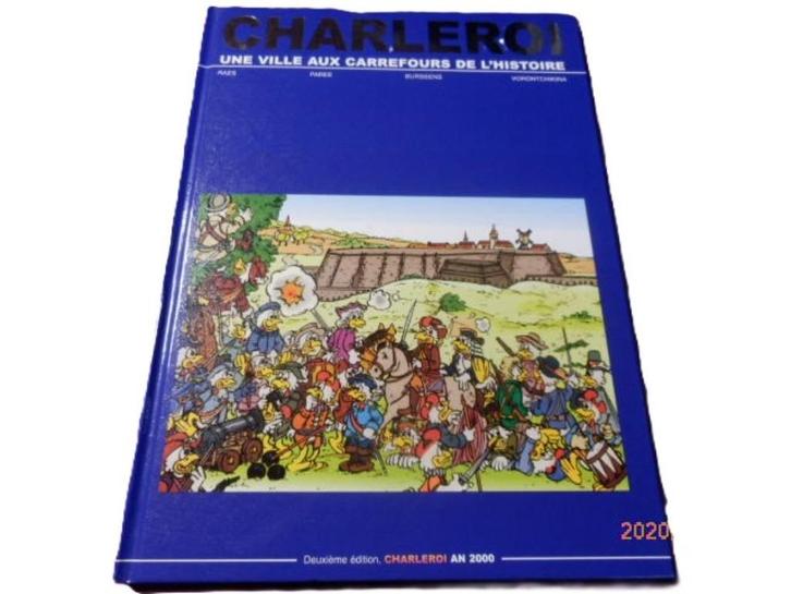 (23) = histoire de charleroi en bande dessinée, Boeken, Stripverhalen, Zo goed als nieuw, Eén stripboek, Ophalen of Verzenden