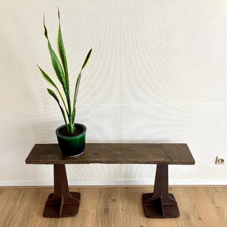 Industriële zitbank, Huis en Inrichting, Krukjes, Ophalen