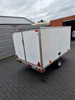 Gesloten aanhangwagen (220cm x 145cm x 106cm), Auto diversen, Aanhangers en Bagagewagens, Ophalen of Verzenden, Zo goed als nieuw