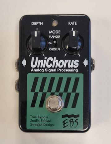 EBS UniChorus Bass pedaal - Studio Edition - Flanger+Chorus beschikbaar voor biedingen