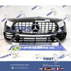 W177 A45S AMG VOORBUMPER ZWART + GT GRIL A KLASSE 2018-2022, Gebruikt, Voor, Mercedes-Benz, Ophalen of Verzenden