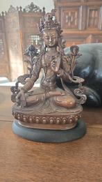 Antiek budha beeld brons, Antiek en Kunst, Ophalen of Verzenden