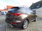 Hyundai Santa Fe 2.2 CRDi 4WD Executive (bj 2017, automaat), Auto's, Automaat, Santa Fe, Bruin, Leder