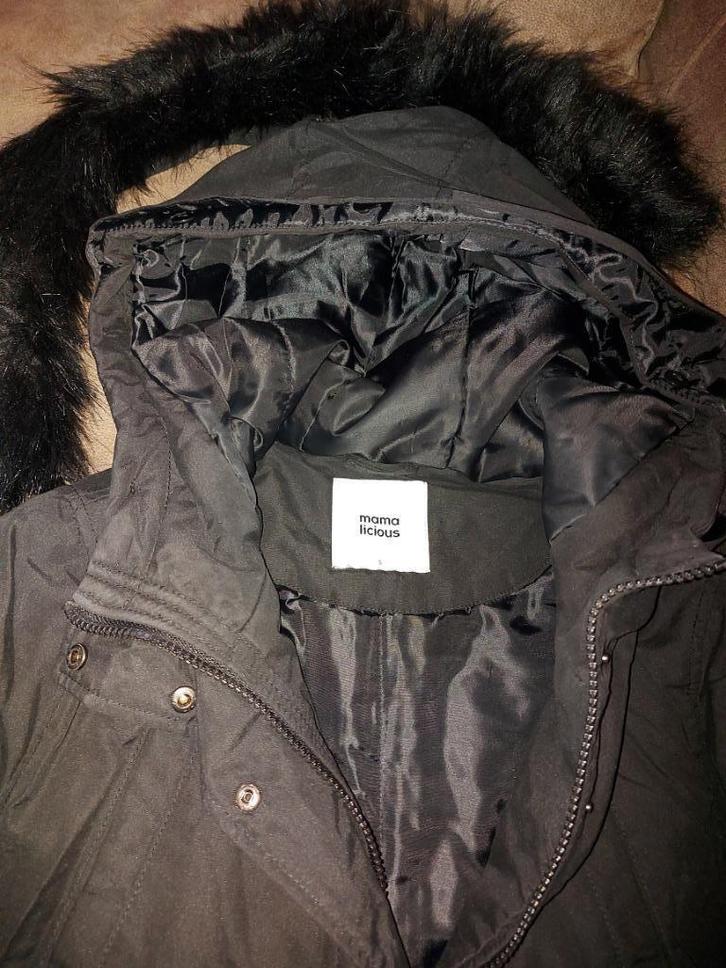 zwangerschapsjas zwart MAMALICOUS, Kleding | Dames, Zwangerschapskleding, Zo goed als nieuw, Overige typen, Maat 36 (S), Zwart