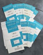 Lot stafkaarten België NGI, Boeken, Atlassen en Landkaarten, Gelezen, Ophalen of Verzenden, Landkaart, 1800 tot 2000