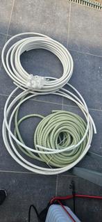 Verwarmings water buis  + buis voor elektriciteit kabel, Doe-het-zelf en Bouw, Buizen en Afvoer, Ophalen of Verzenden, Zo goed als nieuw