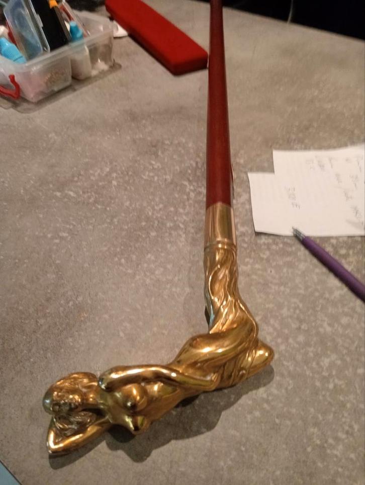 Canne venus . Bronze, Antiquités & Art, Antiquités | Bronze & Cuivre, Bronze