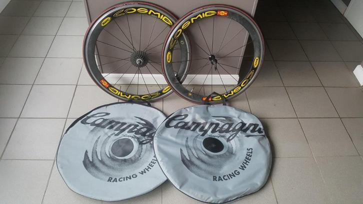 Set  fietswielen Cosmic z.g.a.n, Fietsen en Brommers, Fietsen | Racefietsen, Zo goed als nieuw, Heren, Meer dan 20 versnellingen