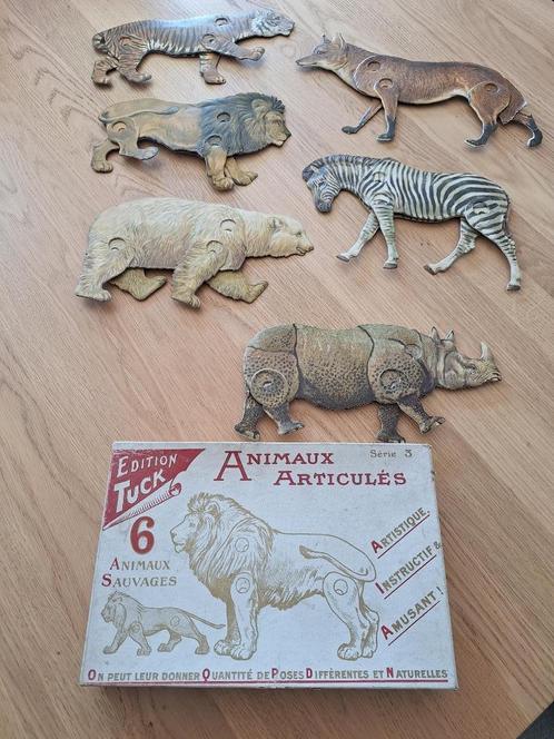 Gearticuleerde dieren. Editie Tuck, Antiek en Kunst, Antiek | Speelgoed, Verzenden