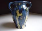 ca 1930 antieke vaas 'Belgium' druipglazuur vroeg art déco, Antiek en Kunst, Ophalen of Verzenden