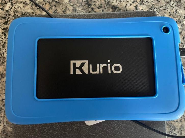 Kurio kinder tablet, transporthoes + silicone omranding, Computers en Software, Android Tablets, Gebruikt, Wi-Fi, Ophalen of Verzenden