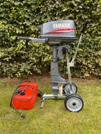Yamaha 4pk, Watersport en Boten, Buiten- en Binnenboordmotoren, Ophalen, Gebruikt, Minder dan 5 pk, Buitenboordmotor