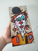1970s vintage Vallauris France wand keramiek clown circus, Ophalen of Verzenden