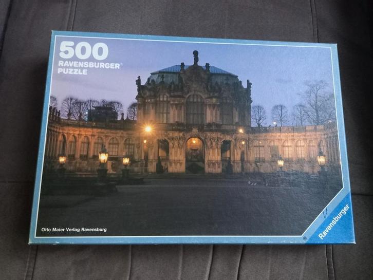 Ravensburger 500 stuks - Dresden: Zwinger, Hobby en Vrije tijd, Denksport en Puzzels, Gebruikt, Legpuzzel, 500 t/m 1500 stukjes