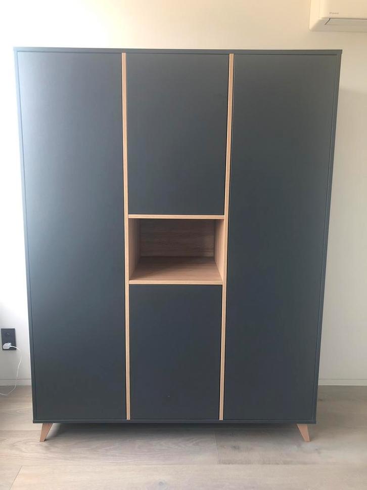 Kleerkast Quax Loft XL Anthracite, Enfants & Bébés, Chambre d'enfant | Commodes & Armoires, Comme neuf, Armoire, Enlèvement
