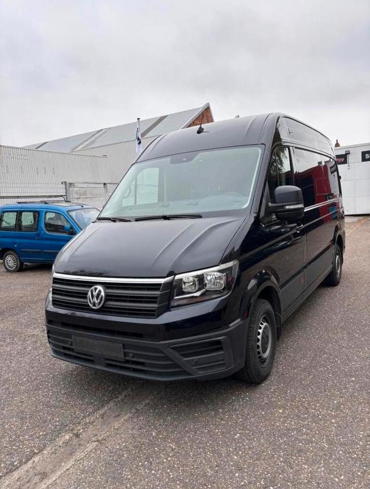 Volkswagen Crafter 2018, Autos, Volkswagen, Particulier, Autres modèles, Diesel, Automatique, Noir, Tissu, Enlèvement