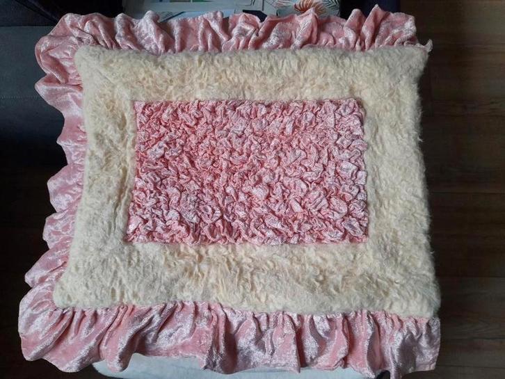 Kinderwagenhoes uit de jaren 50 in perfecte staat aan de voo, Antiek en Kunst, Antiek | Kleding en Textiel, Ophalen of Verzenden