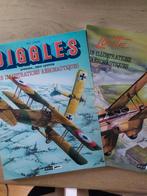 Biggles présente Eric Loutte 18 illustrations aéronautiques, Ophalen of Verzenden, Zo goed als nieuw, Eén stripboek