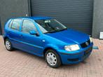 Vw polo 1.4 MPI AUTOMAAT met AIRCO & CarPlay, Auto's, Stof, 4 cilinders, Blauw, Bedrijf