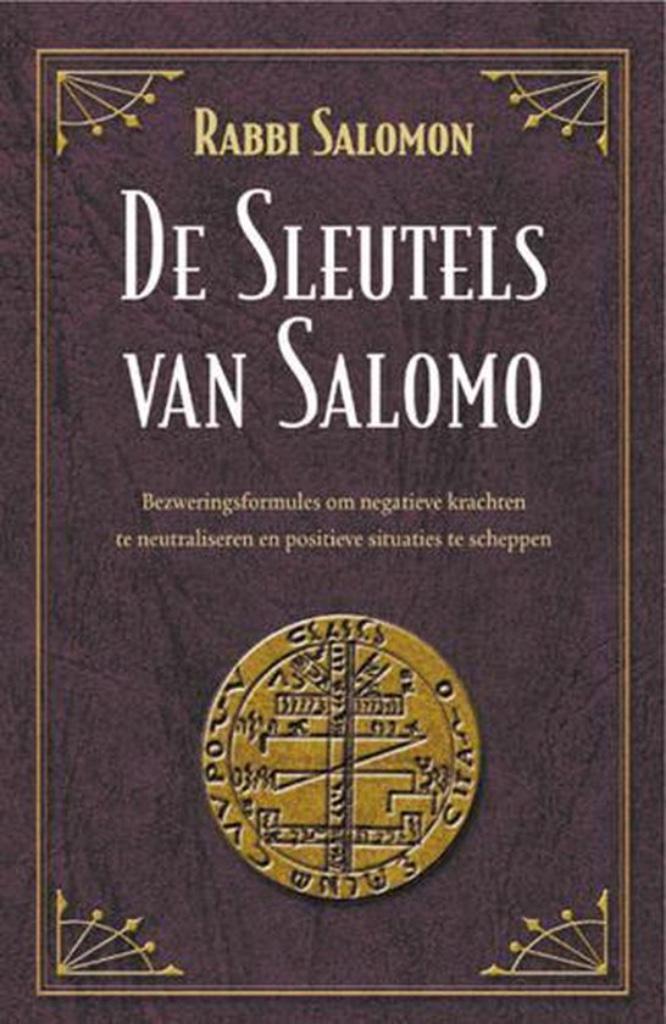 De sleutels van Salomo, Rabbi Salomon, Boeken, Esoterie en Spiritualiteit, Ophalen of Verzenden