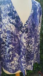 blauw wit gilet large, Blauw, Maat 42/44 (L), Ophalen of Verzenden, Charles Vögele