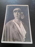 Oude postkaart koningin Elisabeth van België, Verzamelen, Ophalen of Verzenden, Kaart, Foto of Prent