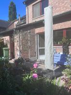 Avola Zweefparasol -Zwart, Tuin en Terras, Ophalen, Verstelbaar, 3 tot 4 meter, Zweefparasol