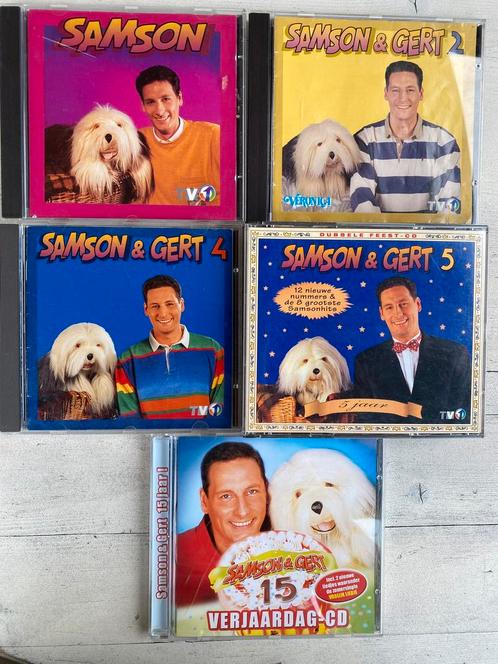 5 cd van Samson en Gert nr 2/4/5/15/TV1, Cd's en Dvd's, Cd's | Kinderen en Jeugd, Zo goed als nieuw, Ophalen