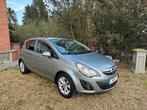 Opel Corsa 1.2i benzine Navi Airco 79.0000 km 2015, Auto's, Opel, Voorwielaandrijving, Zwart, 1224 cc, Leder en Stof