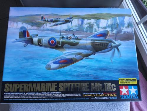 Spitfire MK.IXc 1/32 Tamiya, Hobby & Loisirs créatifs, Modélisme | Avions & Hélicoptères, Neuf, Avion, Plus grand que 1:72, Autres marques